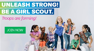 Join Girl Scouts Today! image description unavailable