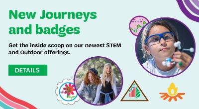 New STEM and Outdoor Badges New STEM and Outdoor Badges