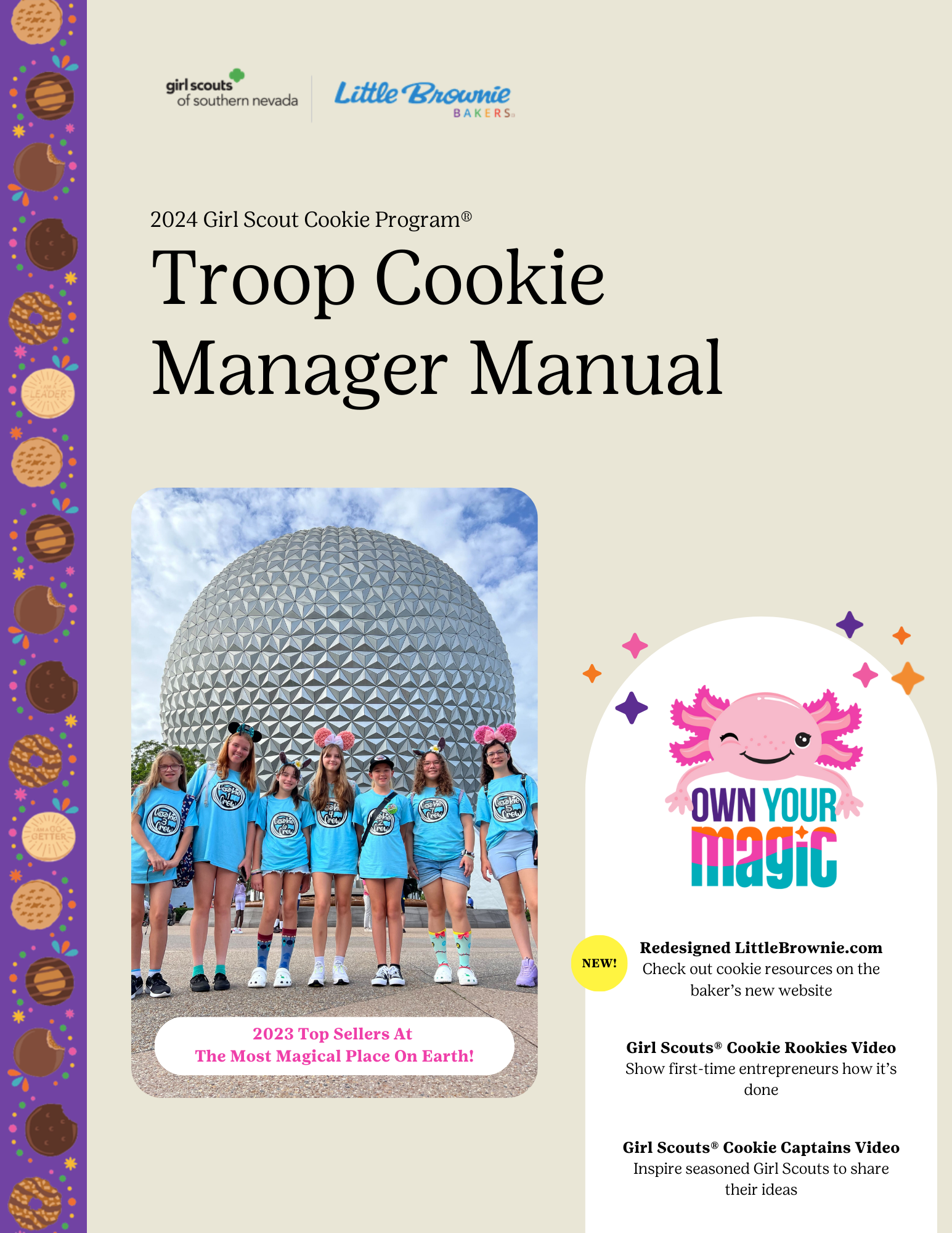 2024 Troop Cookie Manager Manual Girl Scouts of Southern Nevada GSSNV